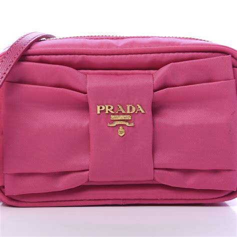 prada nylon bow bag